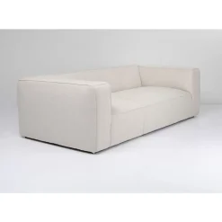 Sofas & Couches-KARE Design Sofa Cubetto 3-Sitzer Creme 220Cm