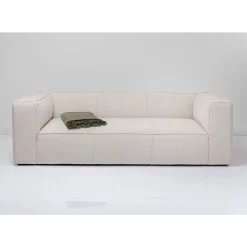 Sofas & Couches-KARE Design Sofa Cubetto 3-Sitzer Creme 220Cm