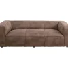 Sofas & Couches-KARE Design Sofa Cubetto 3-Sitzer Taupe 220Cm
