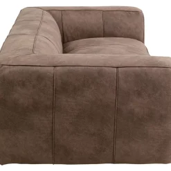 Sofas & Couches-KARE Design Sofa Cubetto 3-Sitzer Taupe 220Cm