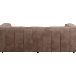 Sofas & Couches-KARE Design Sofa Cubetto 3-Sitzer Taupe 220Cm