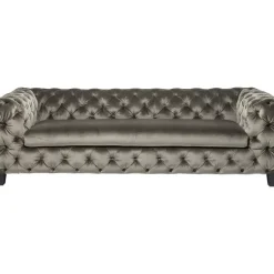 Sofas & Couches-KARE Design Sofa Desire 3-Sitzer Khaki