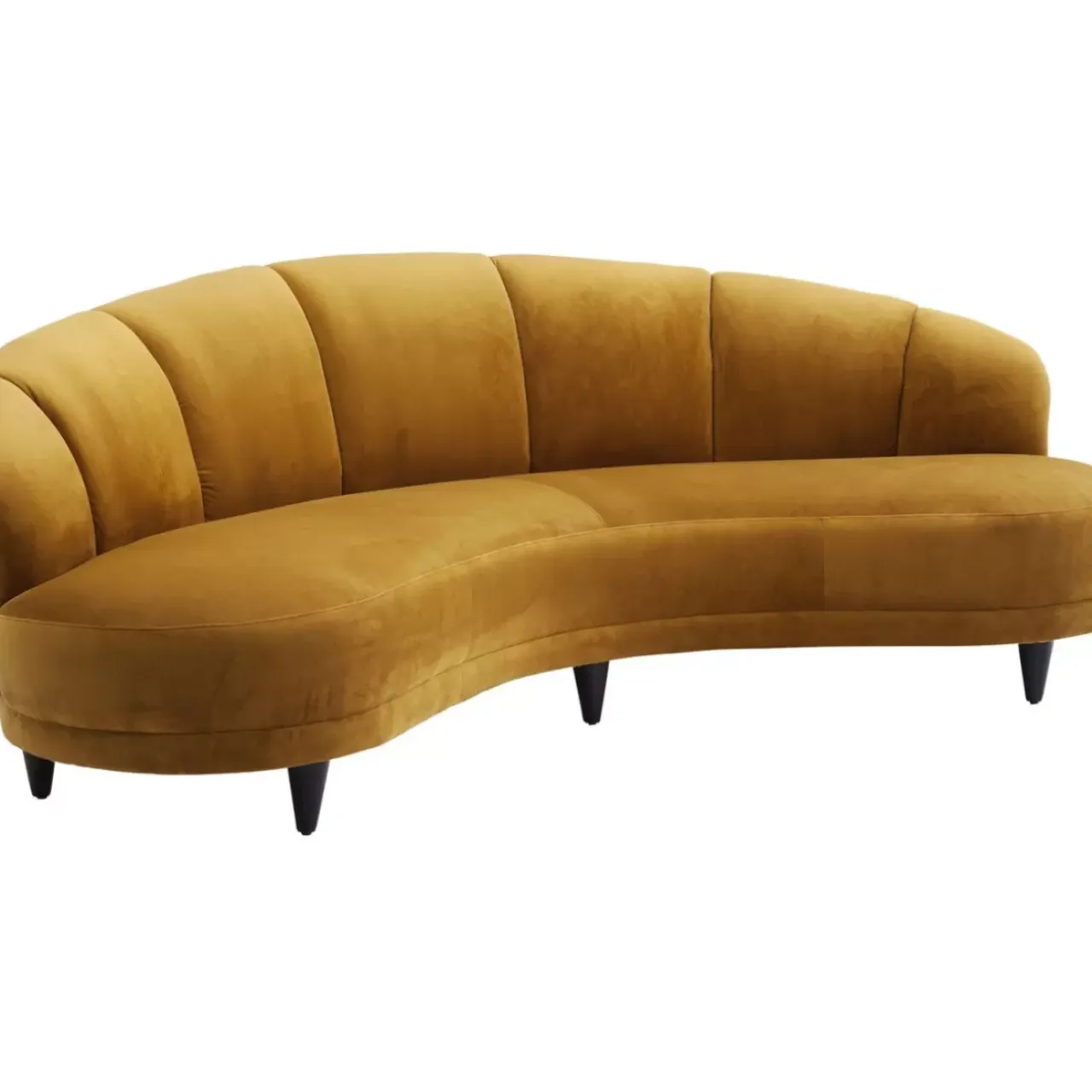 Sofas & Couches-KARE Design Sofa Dschinn 3-Sitzer Amber 233Cm