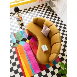 Sofas & Couches-KARE Design Sofa Dschinn 3-Sitzer Amber 233Cm
