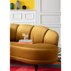 Sofas & Couches-KARE Design Sofa Dschinn 3-Sitzer Amber 233Cm