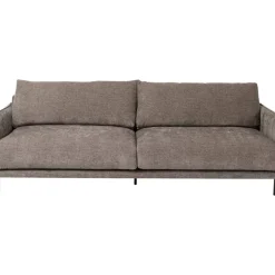 Sofas & Couches-KARE Design Sofa Edna 3-Sitzer Grau 245Cm