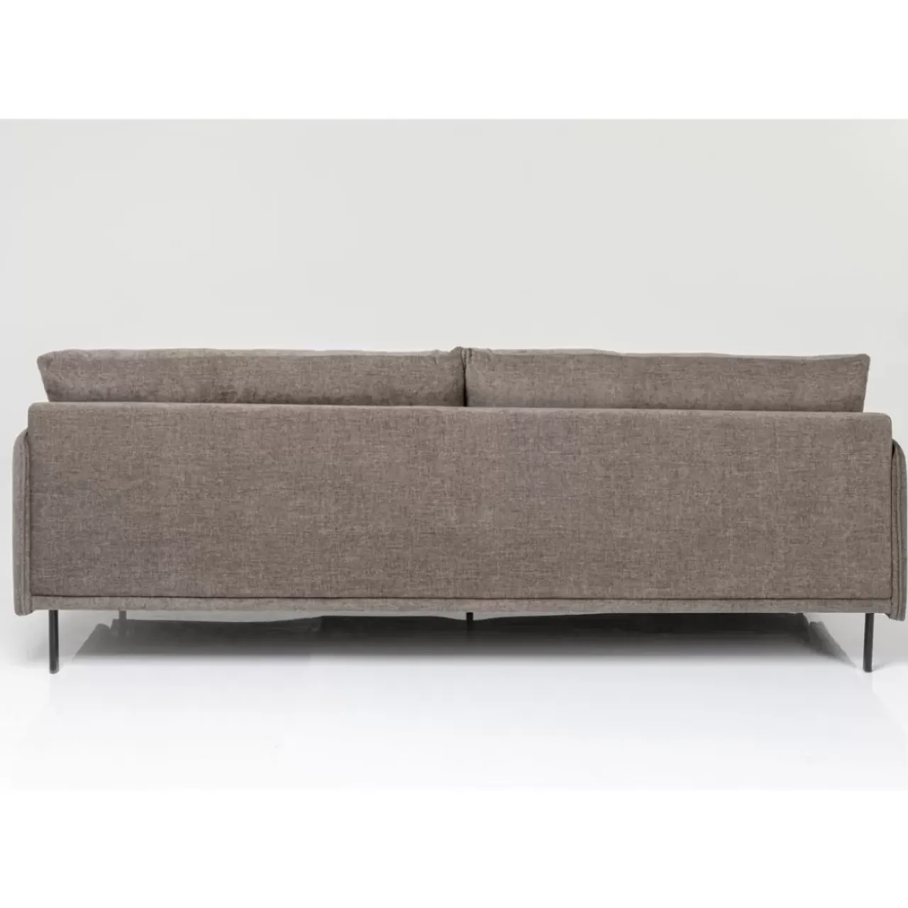 Sofas & Couches-KARE Design Sofa Edna 3-Sitzer Grau 245Cm