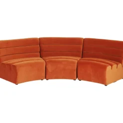 Sofas & Couches-KARE Design Sofa Element Wave Orange