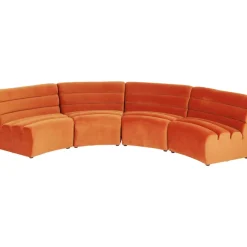 Sofas & Couches-KARE Design Sofa Element Wave Orange