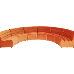 Sofas & Couches-KARE Design Sofa Element Wave Orange