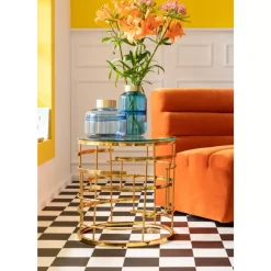 Sofas & Couches-KARE Design Sofa Element Wave Orange