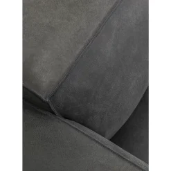 Sofas & Couches-KARE Design Sofa Henry 3-Sitzer Leder Grau