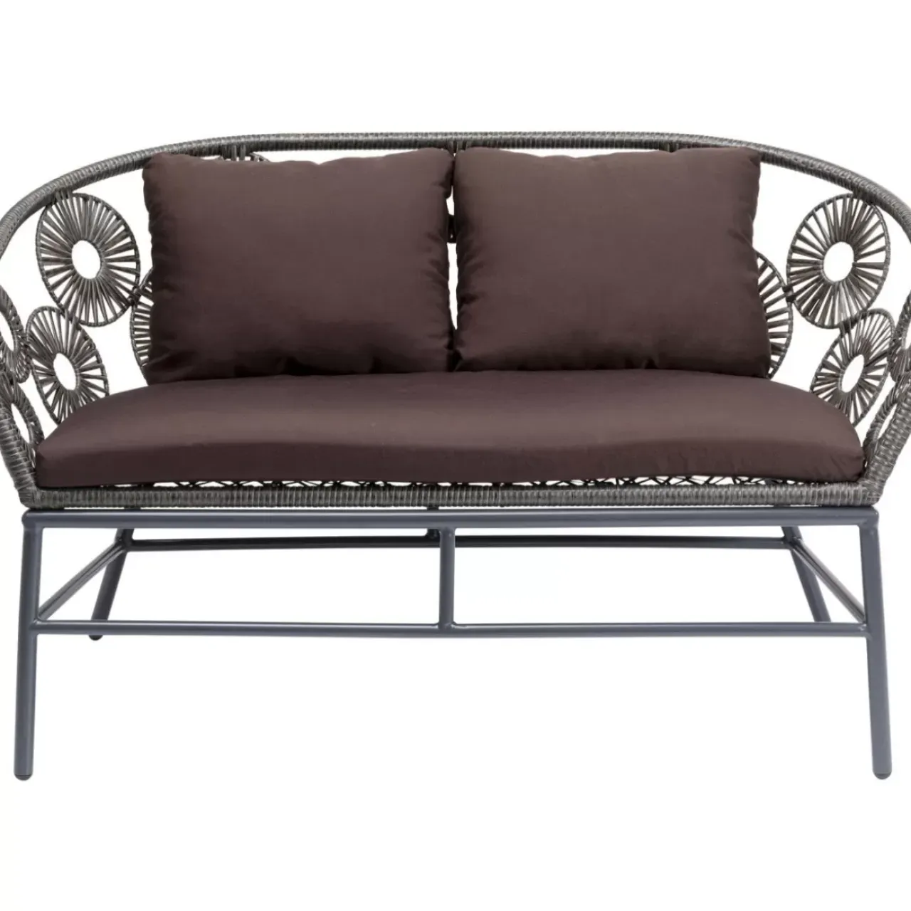 Outdoormöbel-KARE Design Sofa Ibiza Braun
