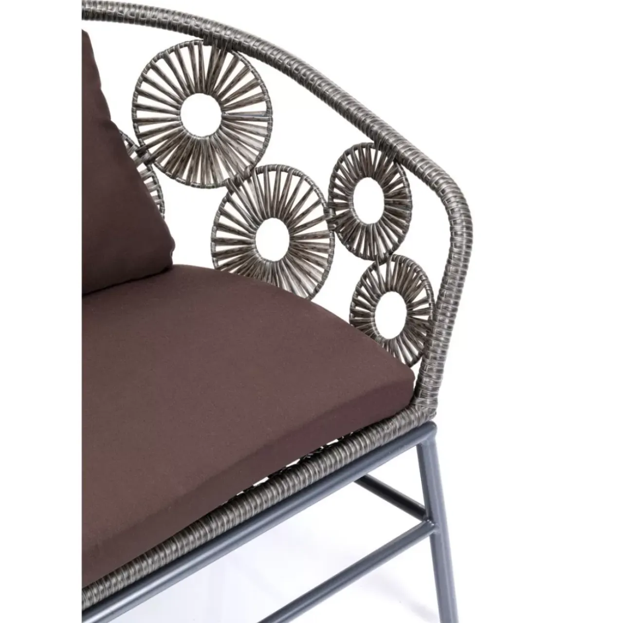 Outdoormöbel-KARE Design Sofa Ibiza Braun