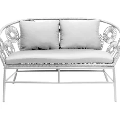 Outdoormöbel-KARE Design Sofa Ibiza Weiss