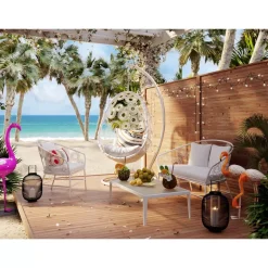Outdoormöbel-KARE Design Sofa Ibiza Weiss