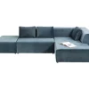 Sofas & Couches-KARE Design Sofa Infinity Velvet Ocean Rechts