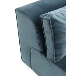 Sofas & Couches-KARE Design Sofa Infinity Velvet Ocean Rechts