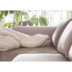 Sofas & Couches-KARE Design Sofa Infinity Velvet Taupe Links