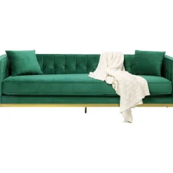 Sofas & Couches-KARE Design Sofa Loft 3-Sitzer Grun