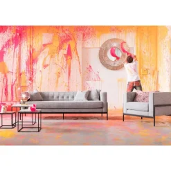 Sofas & Couches-KARE Design Sofa Loft 3-Sitzer Salt & Pepper