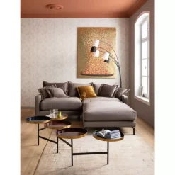 Sofas & Couches-KARE Design Sofa Lullaby 2-Sitzer Taupe