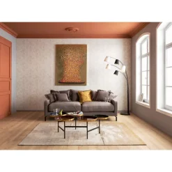 Sofas & Couches-KARE Design Sofa Lullaby 2-Sitzer Taupe