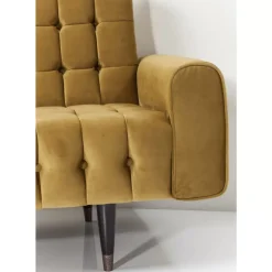 Sofas & Couches-KARE Design Sofa Milchbar 3-Sitzer Velvet Honey