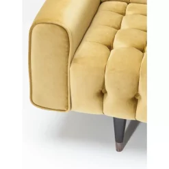 Sofas & Couches-KARE Design Sofa Milchbar 3-Sitzer Velvet Honey