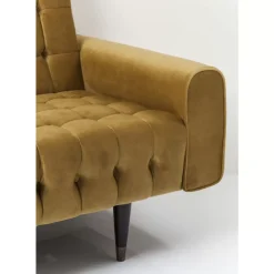 Sofas & Couches-KARE Design Sofa Milchbar 3-Sitzer Velvet Honey