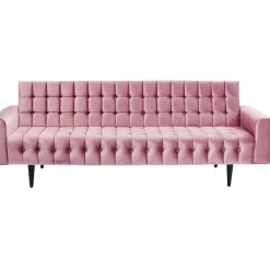 Sofas & Couches-KARE Design Sofa Milchbar 3-Sitzer Velvet Rose