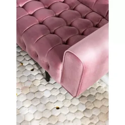 Sofas & Couches-KARE Design Sofa Milchbar 3-Sitzer Velvet Rose