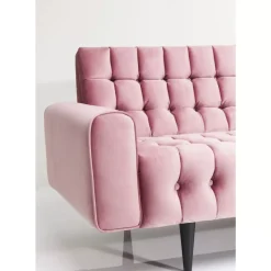 Sofas & Couches-KARE Design Sofa Milchbar 3-Sitzer Velvet Rose