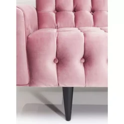 Sofas & Couches-KARE Design Sofa Milchbar 3-Sitzer Velvet Rose