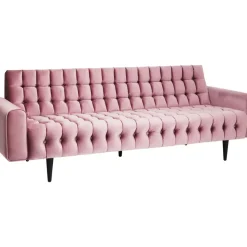 Sofas & Couches-KARE Design Sofa Milchbar 3-Sitzer Velvet Rose