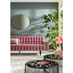 Sofas & Couches-KARE Design Sofa Milchbar 3-Sitzer Velvet Rose