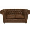 Sofas & Couches-KARE Design Sofa Oxford 2-Sitzer Vintage Smart