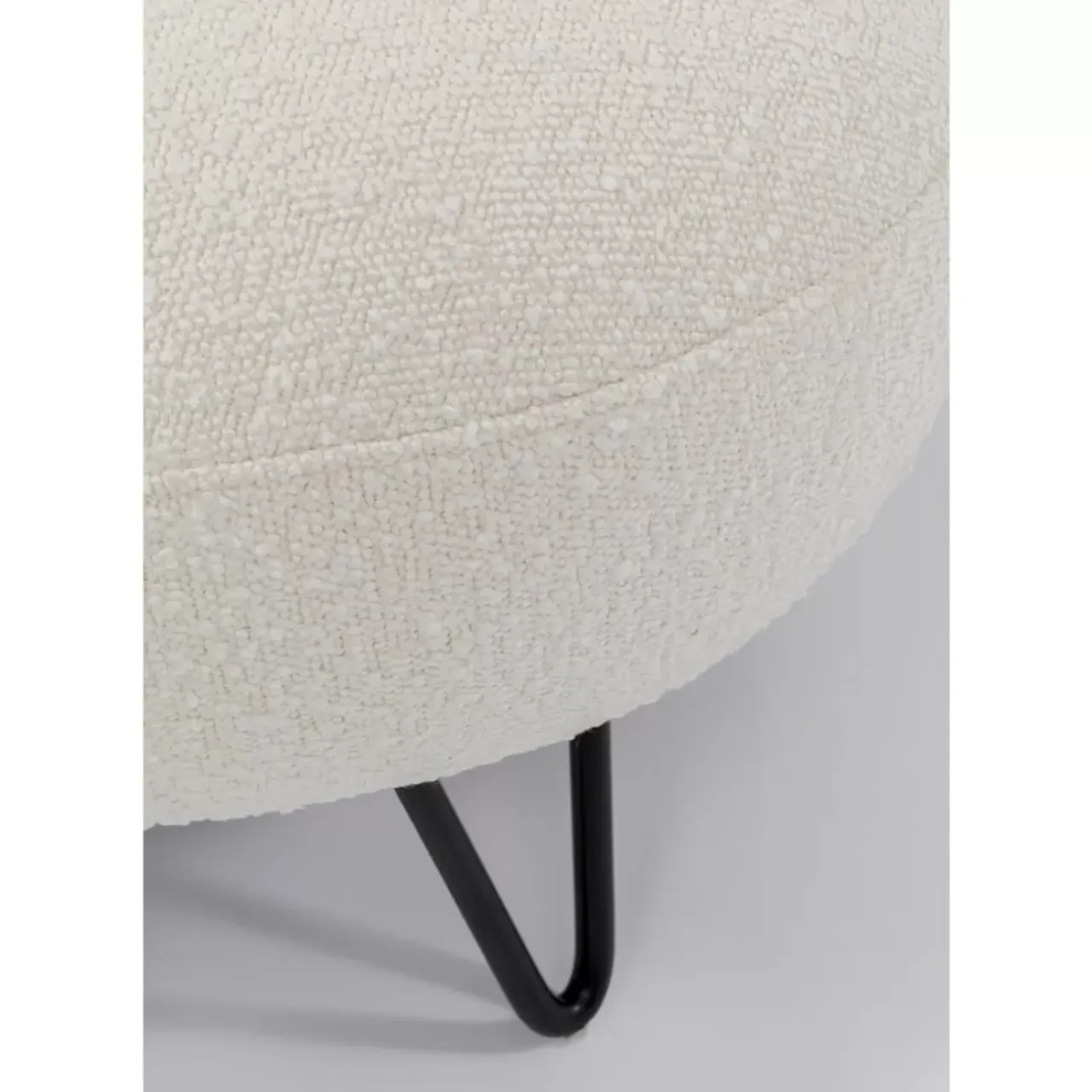 Sofas & Couches-KARE Design Sofa Peppo 2-Sitzer Weis 182Cm