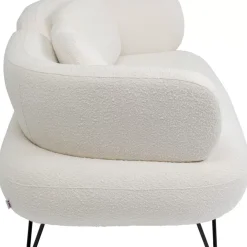 Sofas & Couches-KARE Design Sofa Peppo 2-Sitzer Weis 182Cm
