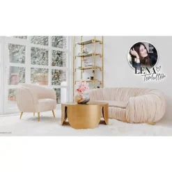Sofas & Couches-KARE Design Sofa Perugia 2-Sitzer Creme