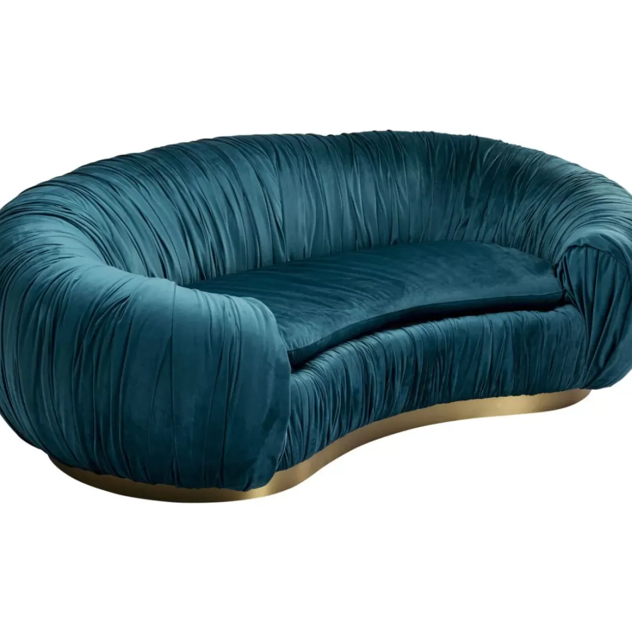Sofas & Couches-KARE Design Sofa Perugia 2-Sitzer Smaragd 195Cm