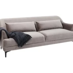 Sofas & Couches-KARE Design Sofa Proud 3-Sitzer Grau
