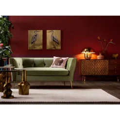 Sofas & Couches-KARE Design Sofa Rimini 2-Sitzer Grun
