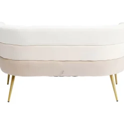 Sofas & Couches-KARE Design Sofa Sandwich 2-Sitzer Creme 125Cm