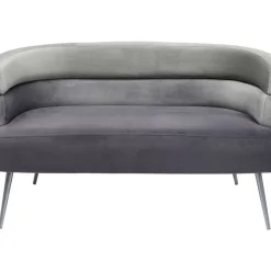 Sofas & Couches-KARE Design Sofa Sandwich 2-Sitzer Grau