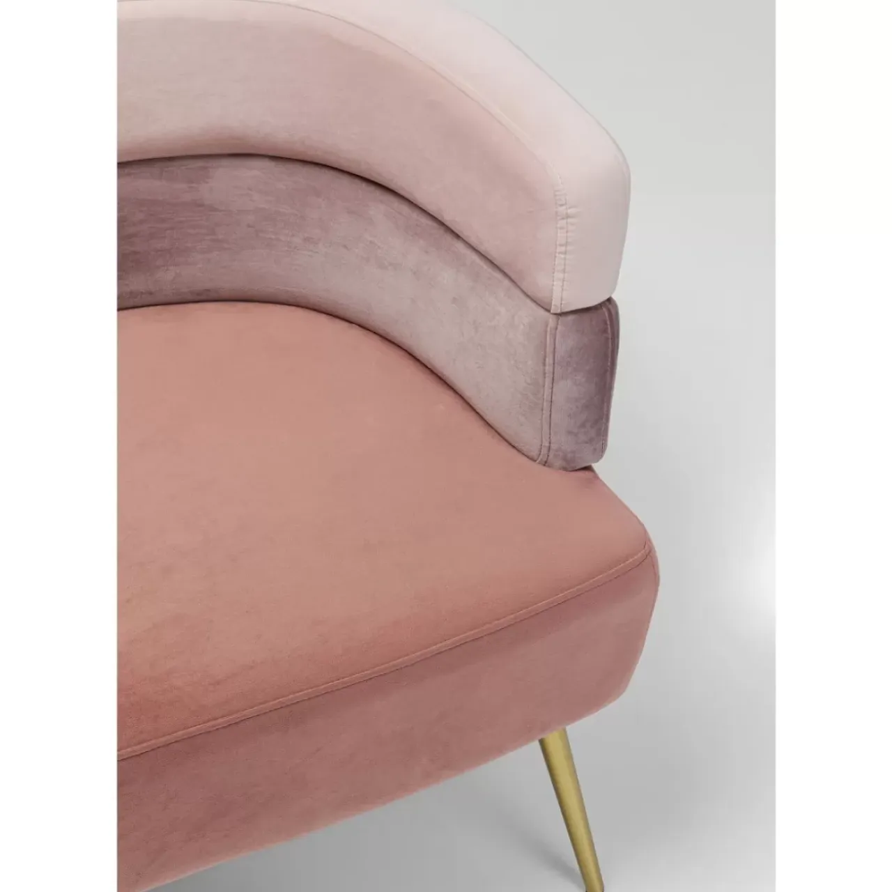 Sofas & Couches-KARE Design Sofa Sandwich 2-Sitzer Rosa