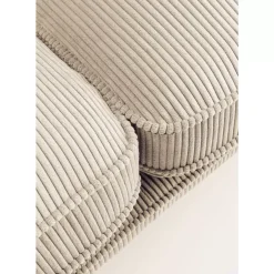 Sofas & Couches-KARE Design Sofa Shirly 3-Sitzer Creme