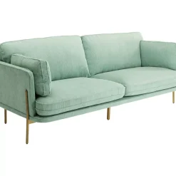Sofas & Couches-KARE Design Sofa Shirly 3-Sitzer Mint