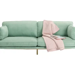 Sofas & Couches-KARE Design Sofa Shirly 3-Sitzer Mint