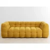Sofas & Couches-KARE Design Sofa 3-Sitzer Salamanca Gelb 240Cm